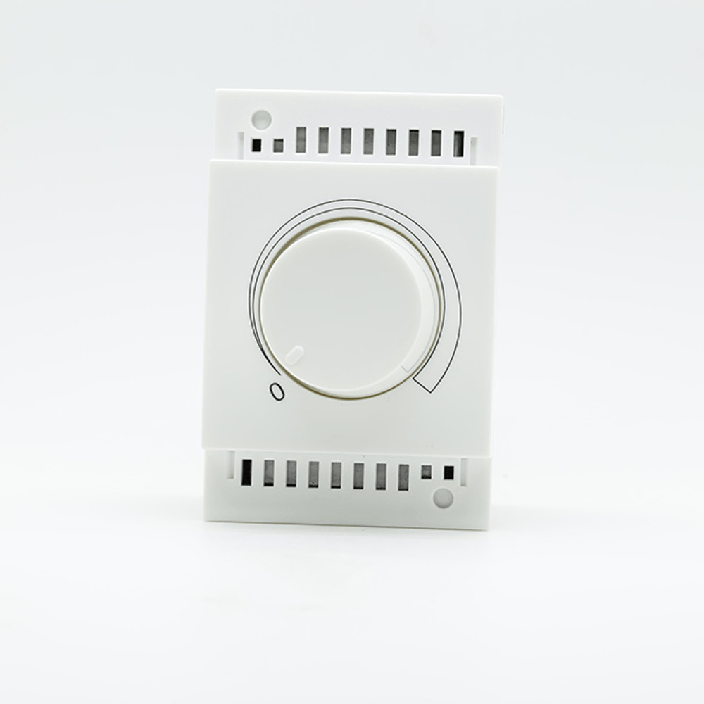 Módulo Dimmer Rotativo 500 á 1000W Bivolt Branco Quadrado 3 Módulos