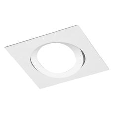 Luminaria-Spot-De-Embutir-Quadrado-Branco-Para-Lampada-Par20-35W-E27-Ip20-Foco-Direcionavel-Piatto-Dr-Bellaluce