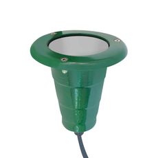Luminaria-Solo-De-Embutir-Redondo-Aluminio-Verde-Para-Lampada-Mr16-5W-Gu10-Ip65-Difusor-Vidro-Temperado-Maxluz